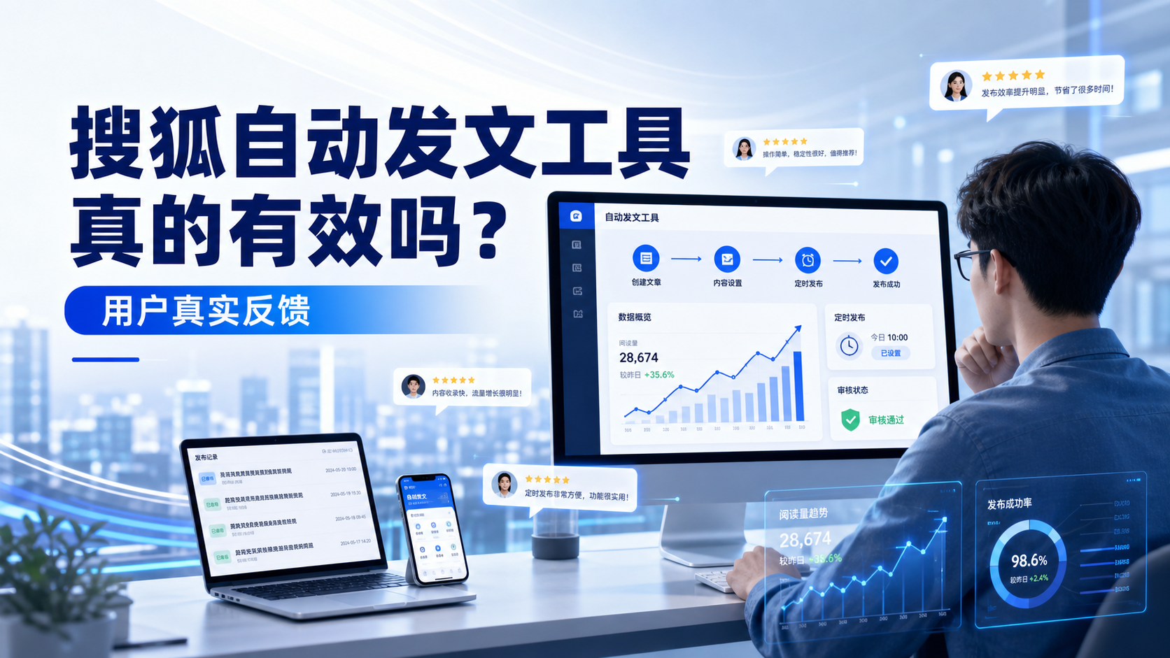 搜狐自动发文工具真的有效吗?张掖用户的真实反馈