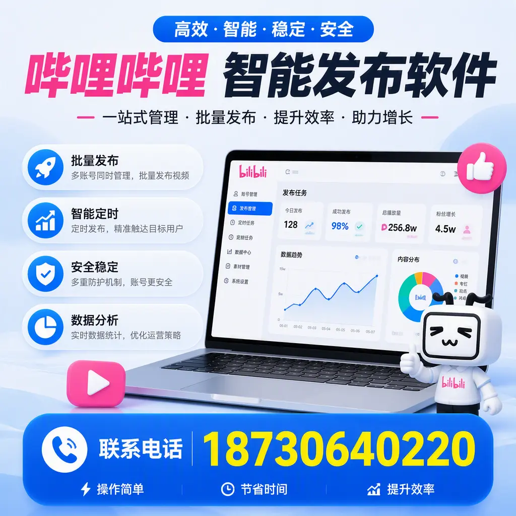 如何在 张掖 制定有效的哔哩哔哩智能发布策略